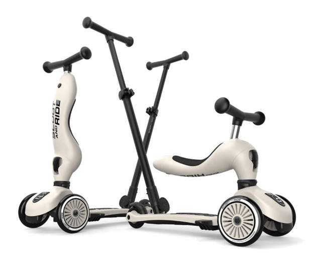 Scoot & Ride Highwaykick 1 Push and Go 2w1 Jeździk i hulajnoga Ash - 1325350 - zdjęcie